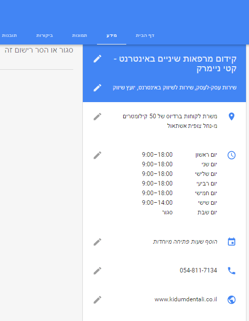 פרסום מרפאת שיניים במדיה חברתית